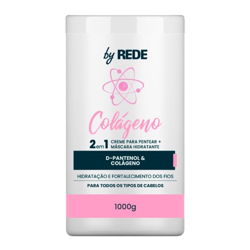 Creme Para Pentear By Rede 2 Em 1 Colágeno 1kg