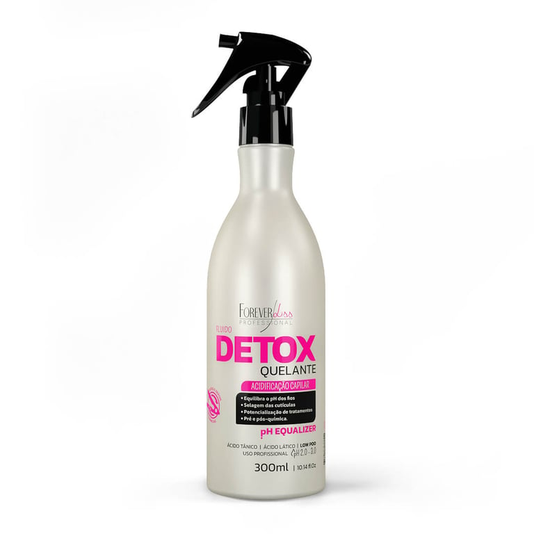 Forever Liss Detox Quelante - Fluido de Tratamento 300ml