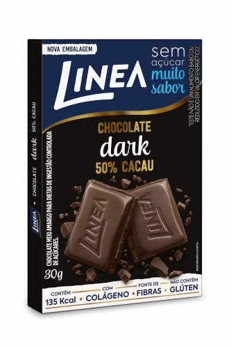 Chocolate Linea Meio Amargo Zero Açúcar 30g