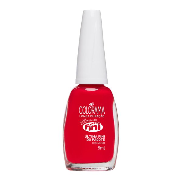 Esmalte Colorama Fini Última Fini Do Pacote 8ml