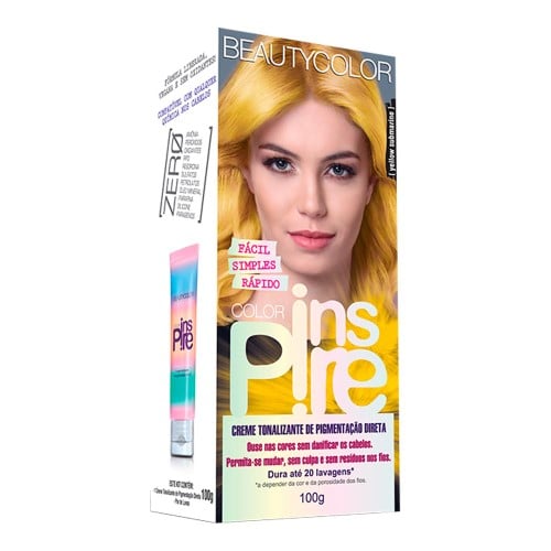 Creme Tonalizante Beauty Color Inspire Yellow Submarine 100g