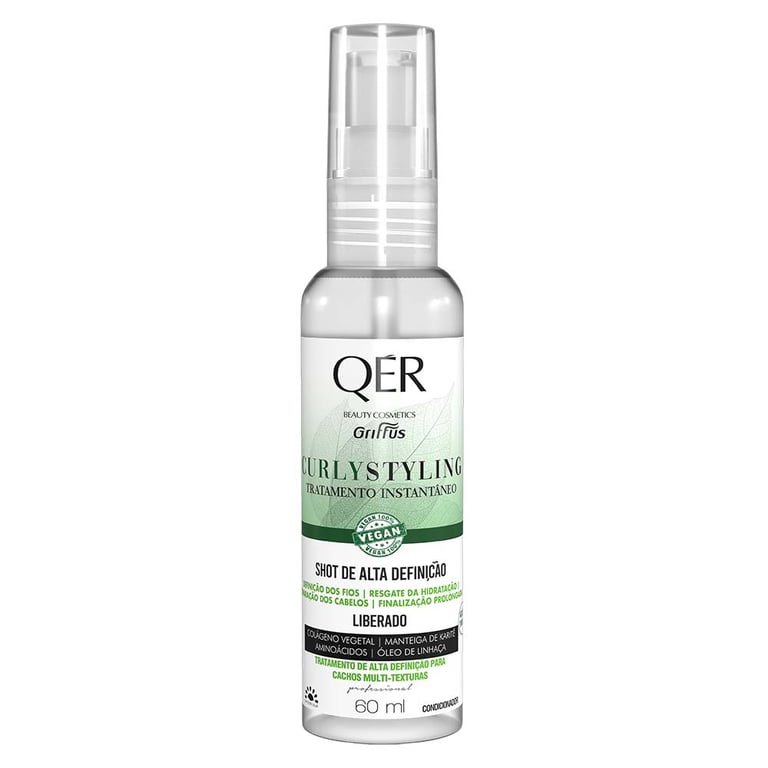 Griffus QÉR Curlystyling Shot de Alta Definição - Fluído de Tratamento 60ml