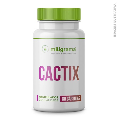 CactiX 500mg 60 cápsulas com Selo de Autenticidade