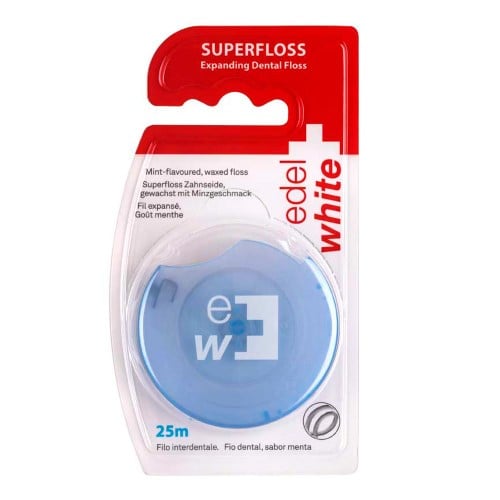 Fio Dental Edel White Expanding Superfloss 25m