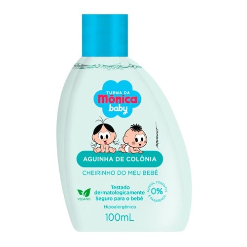 Água de Colônia Turma da Mônica Baby Cheirinho do Meu Bebê com 100ml