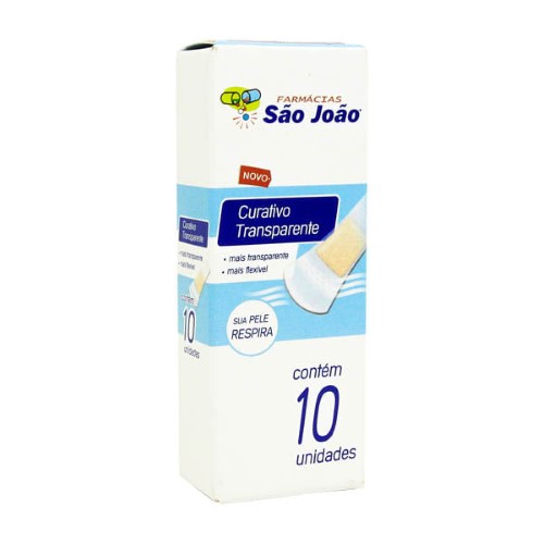 Curativo São João 10 Unidades Transparente Cremer