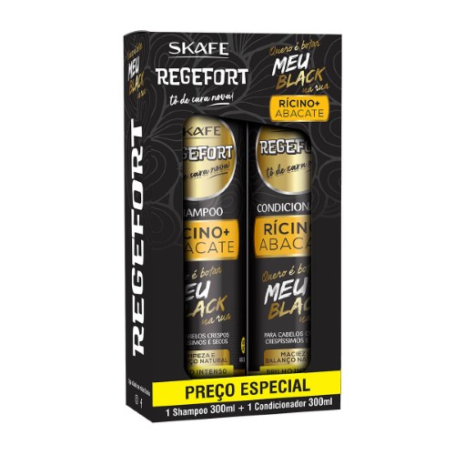 Skafe Quero Botar Meu Black na Rua Kit – Shampoo e Condicionador