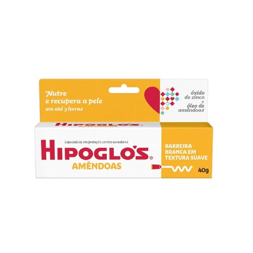 Hipoglos Creme de Amêndoas com 40g