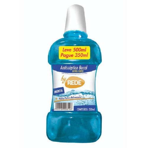 Antisséptico Bucal By Rede Extra Forte 500ml