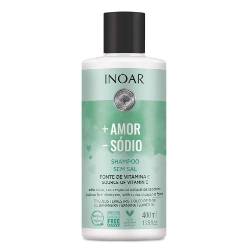 Shampoo Inoar + Amor - Sódio com 400ml