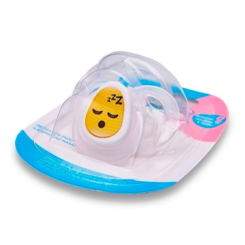 Chupeta Baby Go Fun ZZZ Silicone Ortodôntica de 6+ Meses Desenhos e Cores Sortidas 1 Unidade