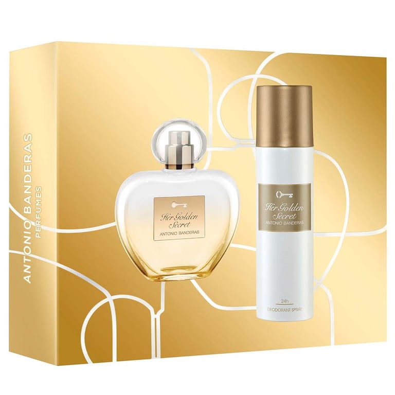 Conjunto Her Golden Secret Feminino - Eau de Toilette 80ml + Desodorante 150ml