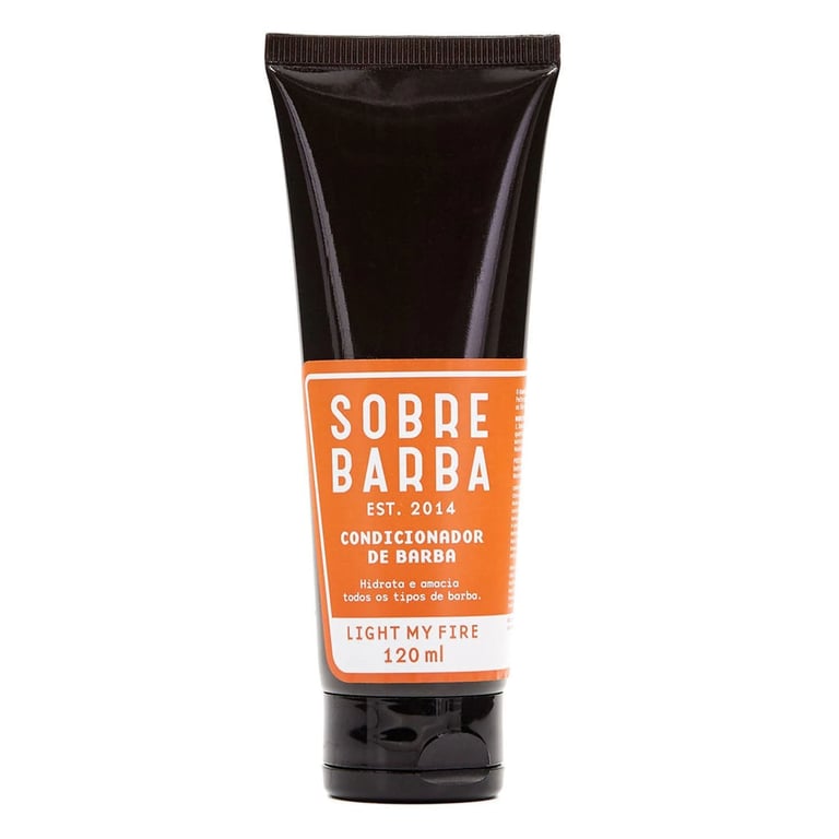 Condicionador de Barba Sobrebarba Light My Fire com 120ml