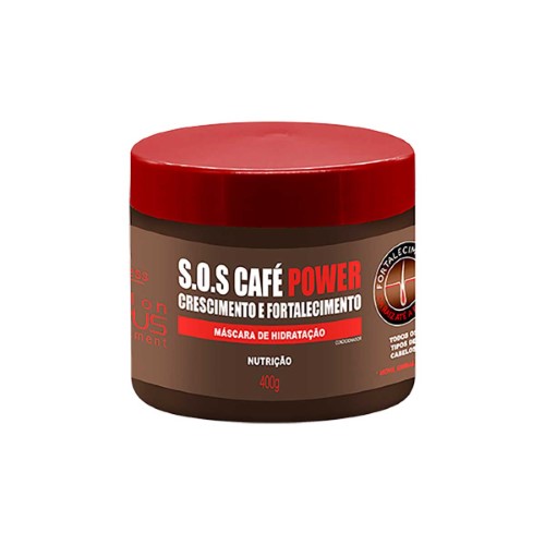 Máscara de Hidratação Salon Opus S.O.S Café Power com 400g