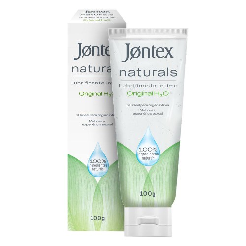 Lubrificante Íntimo Jontex Naturals Original H2O com 100g