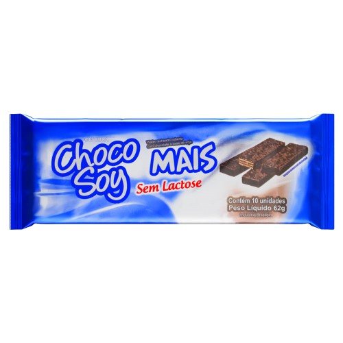 Chocolate Choco Soy Mais à Base de Soja Sem Lactose 62g