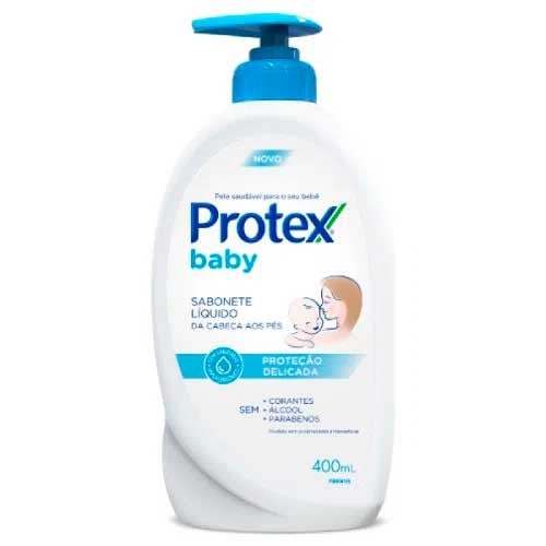 Sabonete Líquido Protex Baby Proteção Delicada 400ml