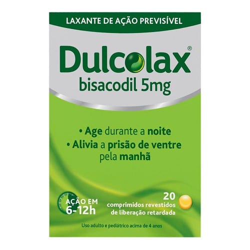 Laxante Medley Dulcolax 5mg 20 drágeas