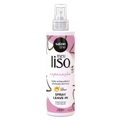 Spray Leave In Salon Line Meu Liso Reparação 240ml