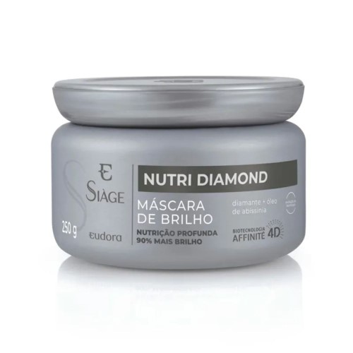 Máscara Capilar Eudora Siàge Nutri Diamond 250g