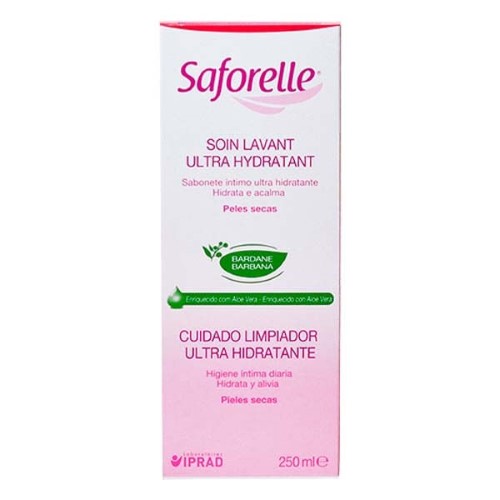 Sabonete Líquido Íntimo Saforelle Ultra Hidratante com 250ml