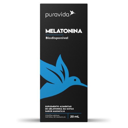 Melatonina Puravida Maracujá Gotas 20ml