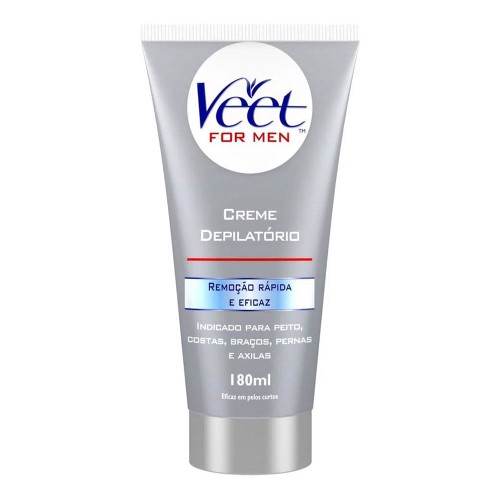 Creme Depilatório Corporal Veet For Men com 180ml