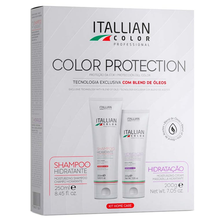 Itallian Color Home Care Kit – Shampoo Hidratante + Máscara Hidratante