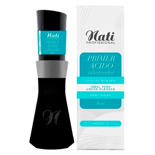 Primer Gel Para Unhas Nati Ácido 8ml