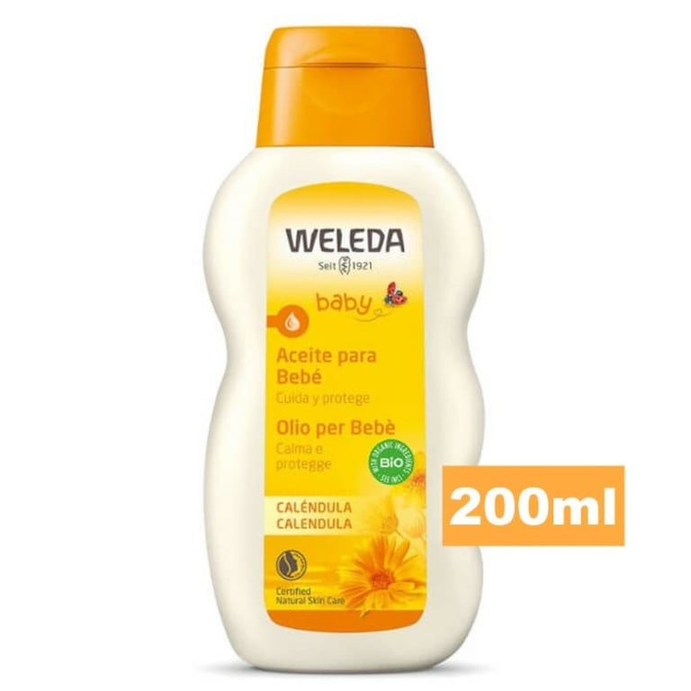 Óleo de Calêndula Weleda Bebê 200ml