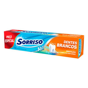 Creme Dental Sorriso Dentes Brancos 120g