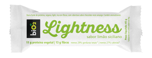 Barra de Proteína biO2 Lightness Limão Siciliano 45g