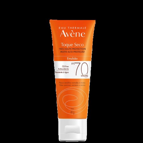 Protetor Solar Avène Toque Seco Emulsão Fps70 40g