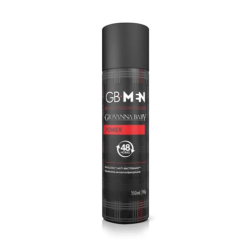 Desodorante Masculino Aerosol Giovanna Baby Power Aerosol 150ml