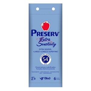 Preservativo Preserv Extra Sensitive com 6 Un