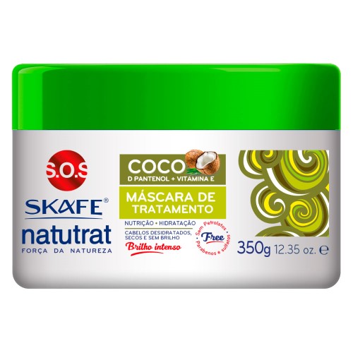 Skafe Naturat SOS Força da Natureza - Máscara de Tratamento Coco