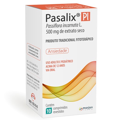 Pasalix PI 500mg 10 Comprimidos