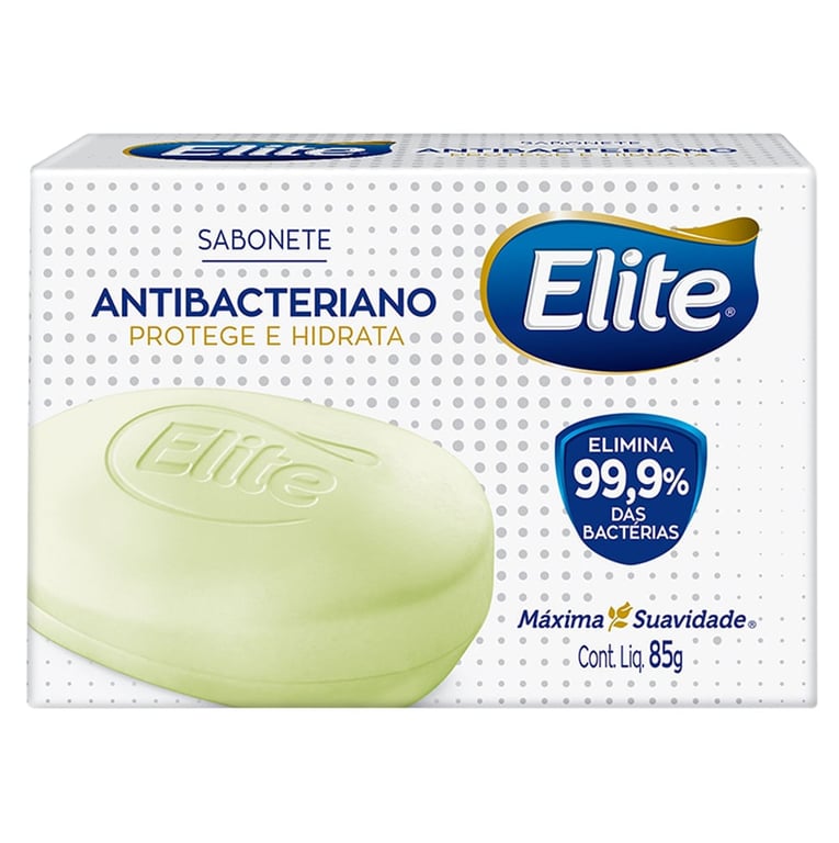 Sabonete Barra Antibacteriano Elite 85g