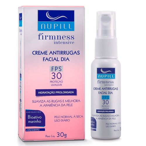 Creme Facial Antirrugas Nupill Firmness Intensive FPS30 30g