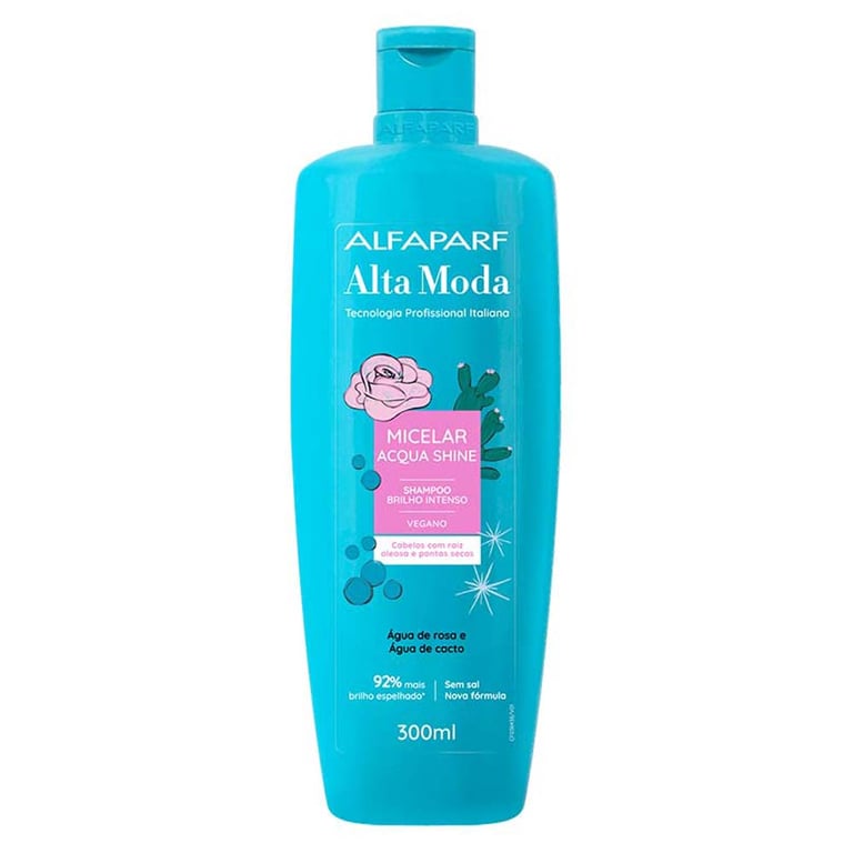 Shampoo Alfaparf Alta Moda Micelar Acqua Shine 300ml