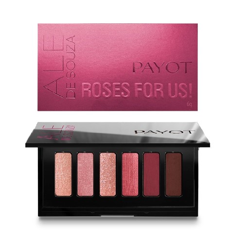 Paleta de Sombras Payot Roses For Us Ale de Souza 6g