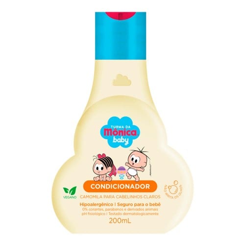 Condicionador Turma da Mônica Baby Camomila com 200ml