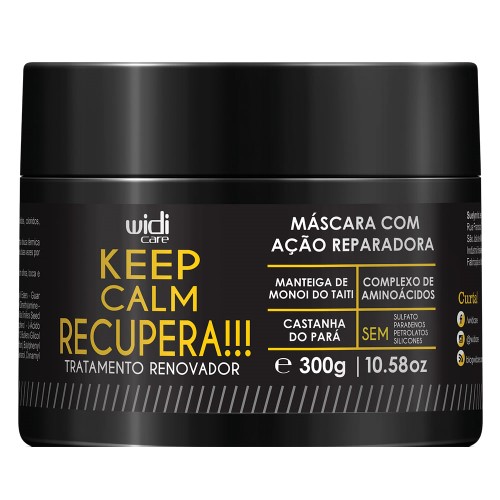 Widi Care Keep Calm Recupera !!! – Máscara de Tratamento