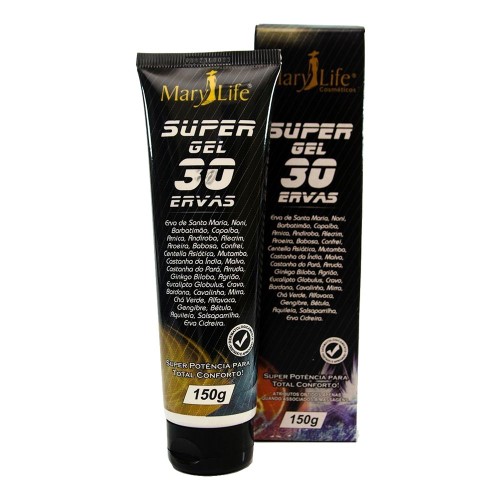 Super Gel 30 Ervas - Pomada Massageadora 150g