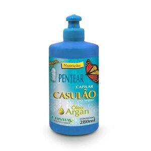 Creme Para Pentear Crimas Casulão Bicho Seda Argan 280ml