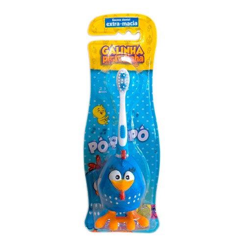 Escova Dental Infantil Galinha Pintadinha 2 a 5 Anos Extra Macia