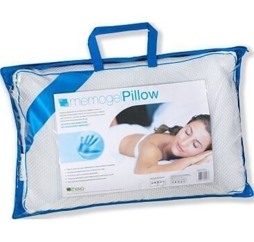 Travesseiro Memogel Pillow Altura 18cm - Capa removível - Copespuma