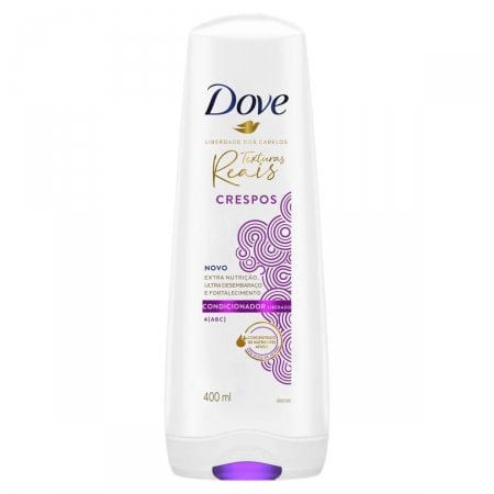 Condicionador Dove Texturas Reais Crespos Óleo de Jojoba 400ml