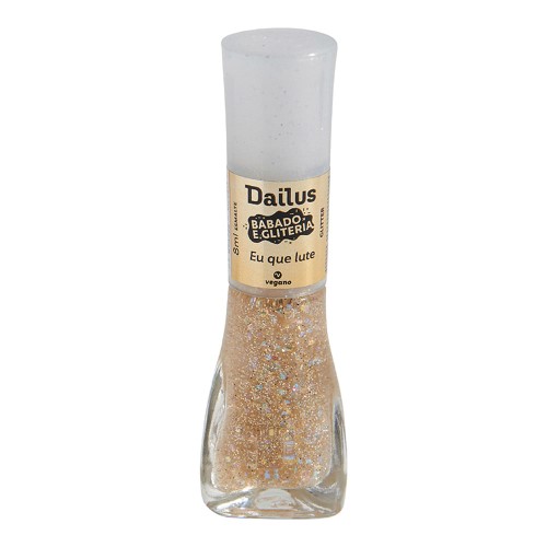 Esmalte Dailus Babados e Gliteria Eu Que Lutei