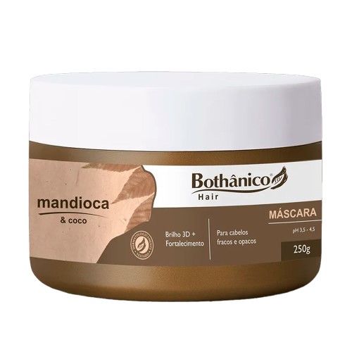 Máscara Capilar Bothânico Hair Mandioca E Coco 250g